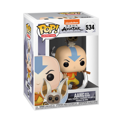 AE/Aang with Momo Funko Pop!