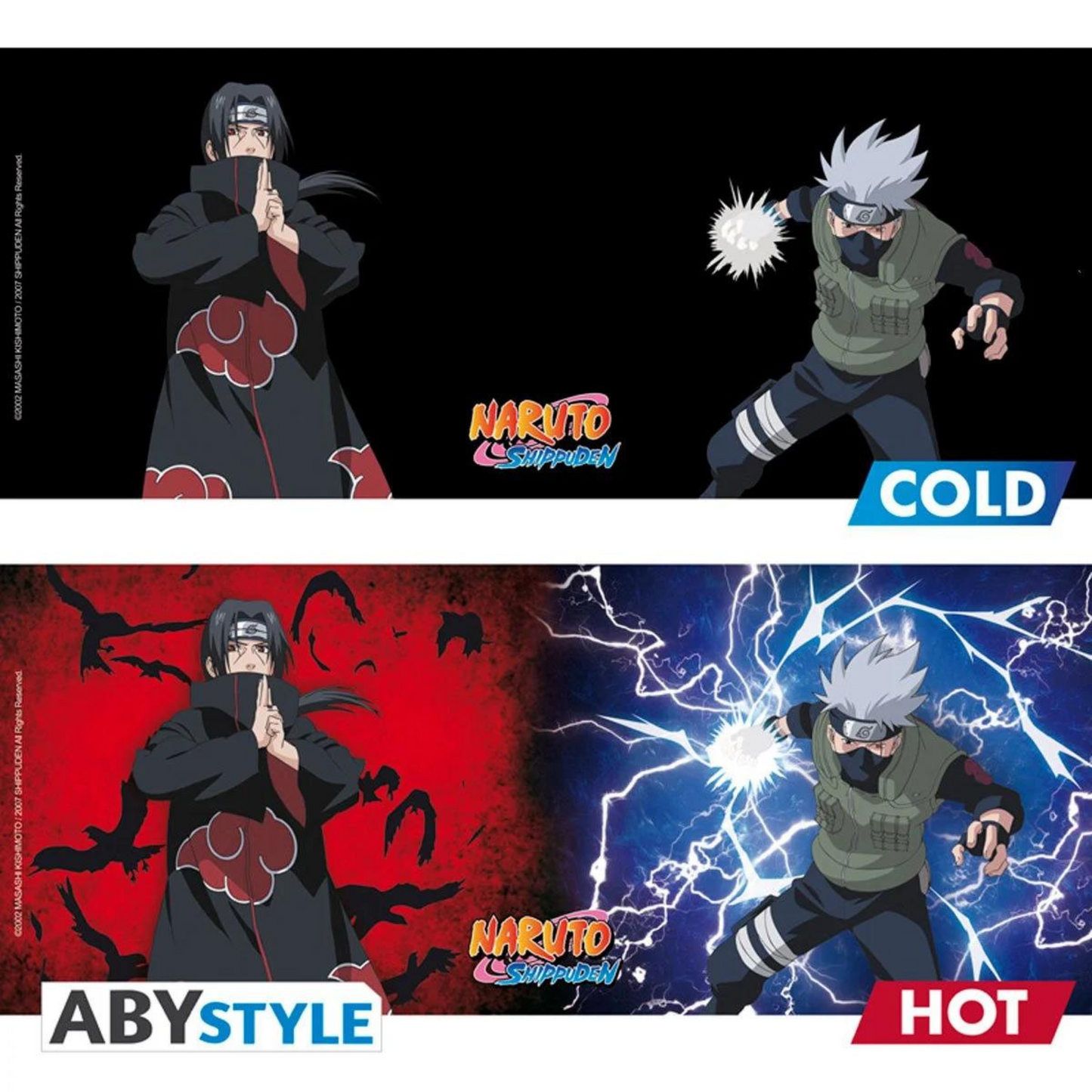 AE/Naruto: Shippuden Sharingan Heat-Change Mug & Coaster Set